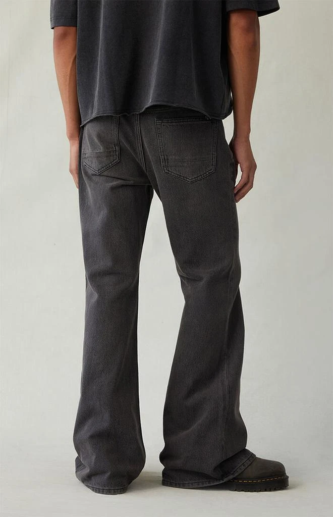 PacSun Jordan Baggy Bootcut Jeans Black 4