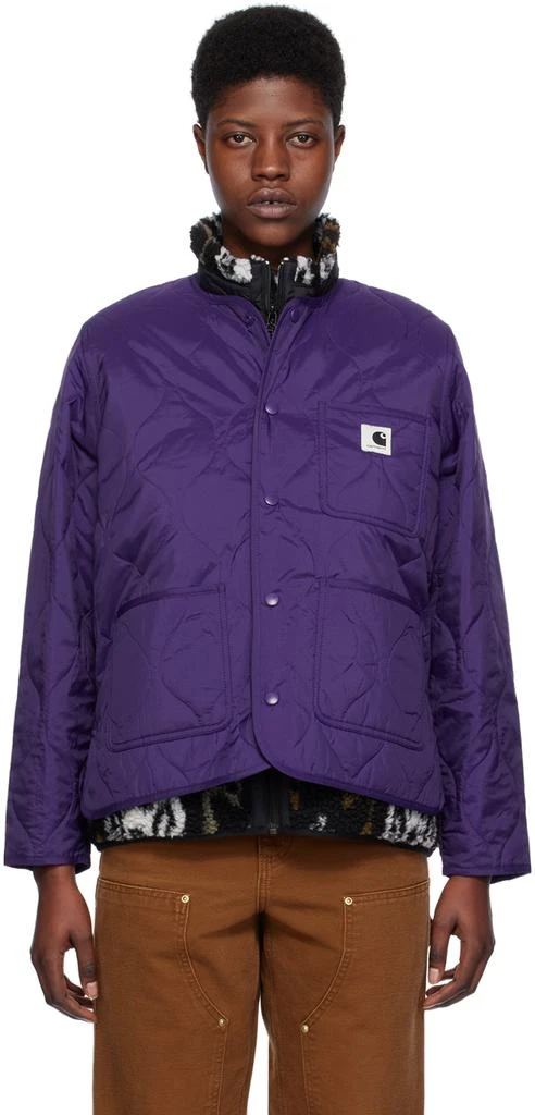 Carhartt WIP Purple Skyler Jacket 1