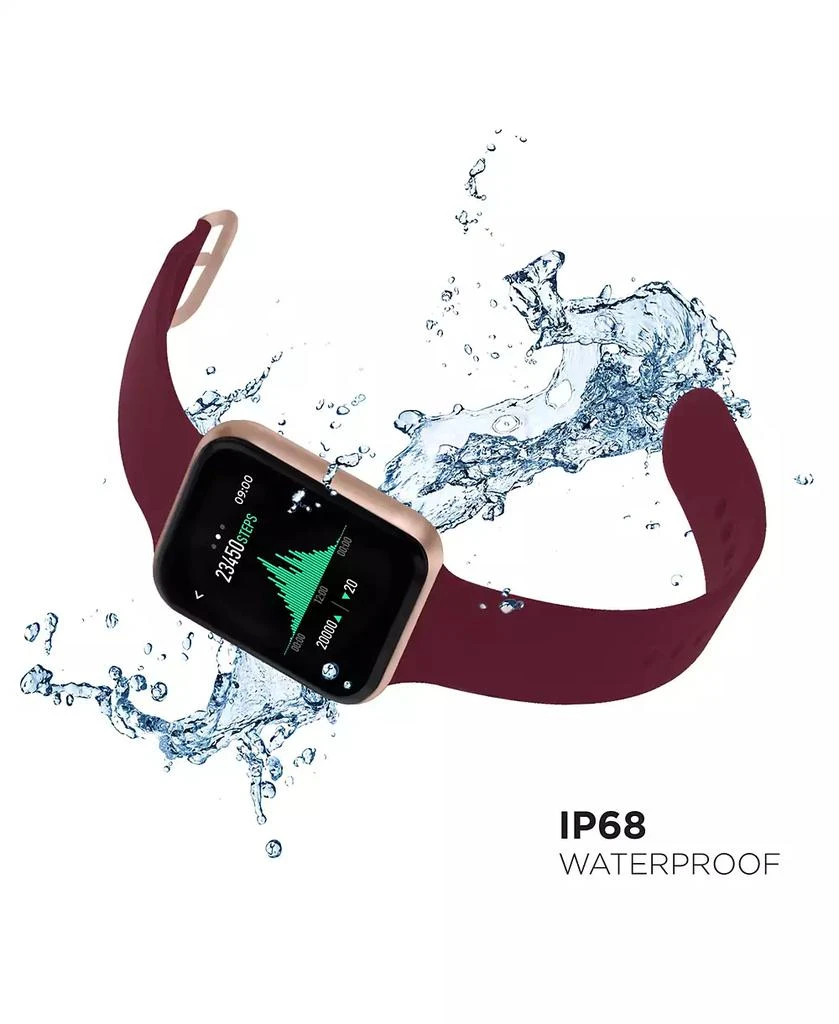 iTouch Air 3 Unisex Heart Rate Merlot Strap Smart Watch 3