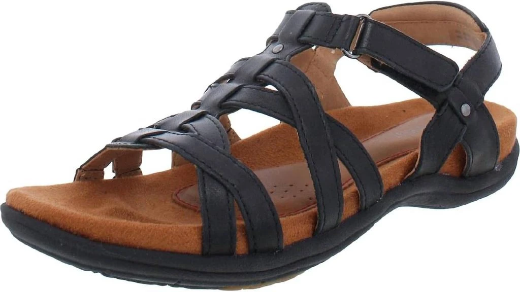 Rockport Women's Cobb Hill Rubey Woven Sandals In Black 4