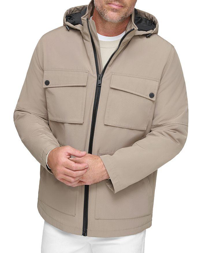 Andrew Marc Lauffeld Hooded Utility Jacket