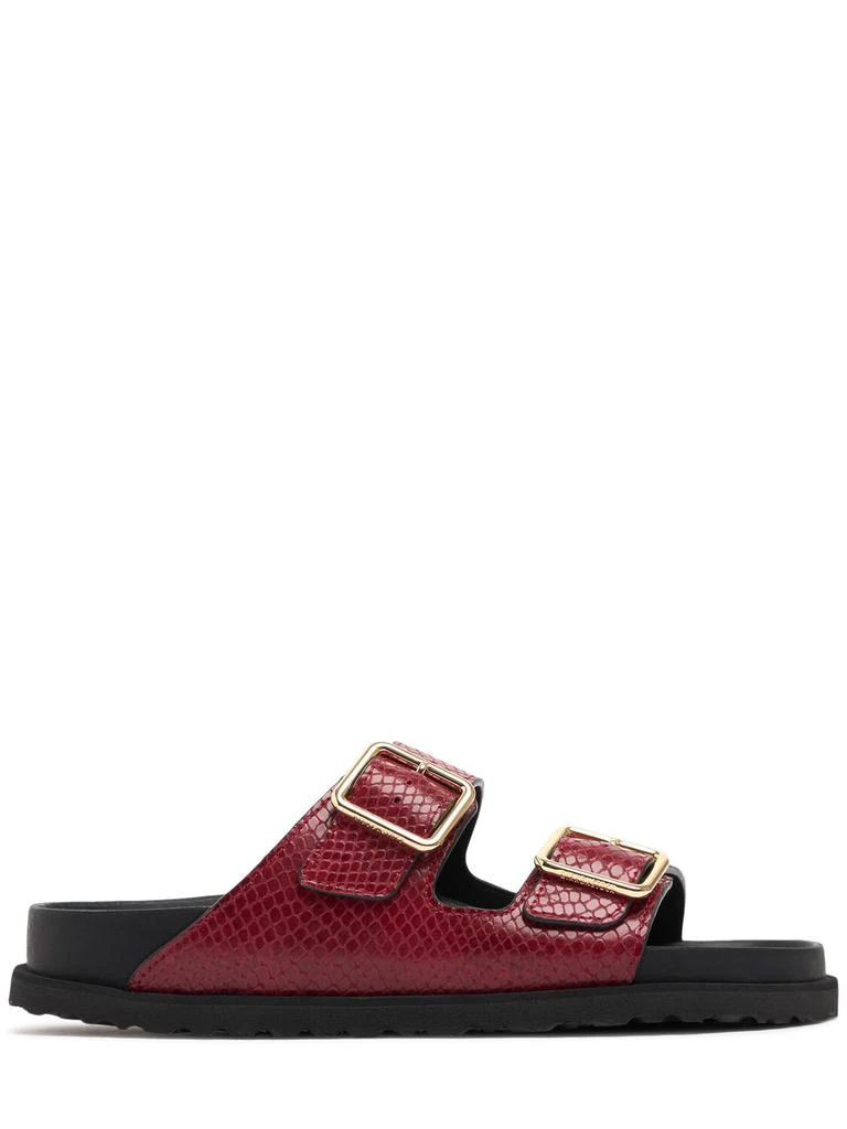 Birkenstock Arizona Python Print Leather Sandals from LUISAVIAROMA