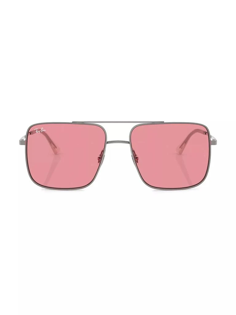 Ray-Ban 0RB3758 Ari 56MM Square Sunglasses 2