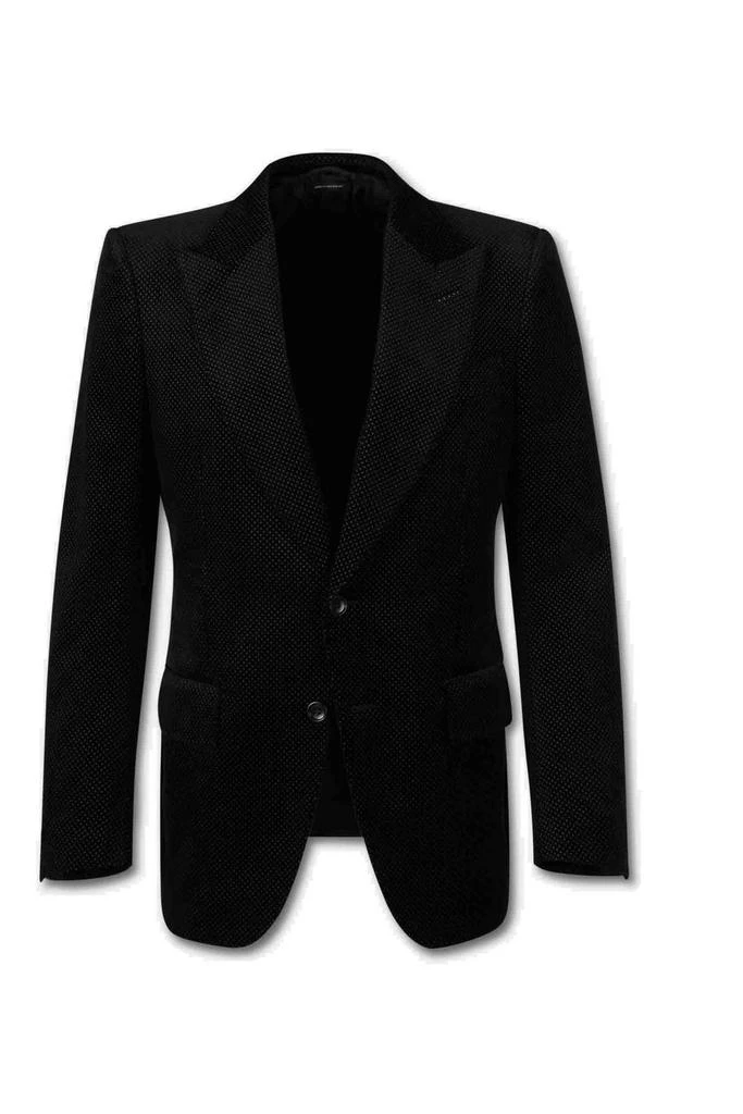 Tom Ford Tom Ford Dylan Single-Breasted Tailored Blazer from Cettire