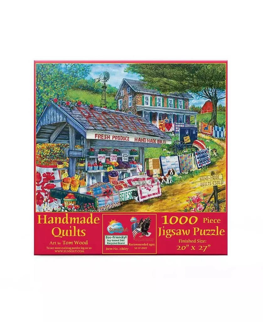 SunsOut Handmade Quilts 1000 piece Jigsaw Puzzle for Adults 2
