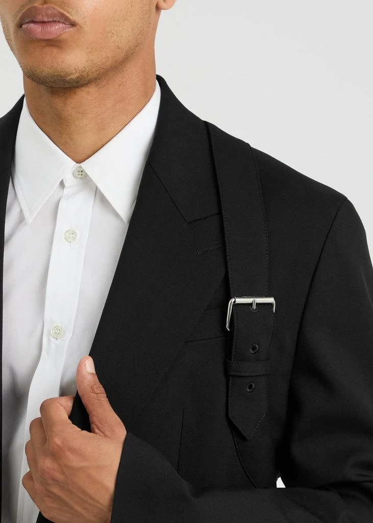 Alexander McQueen Harness wool blazer 5