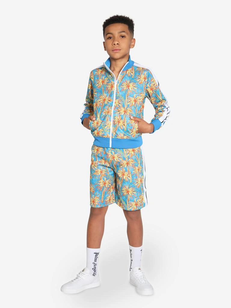 Palm Angels Palm Angels Boys PA Palms Track Jacket in Blue 2