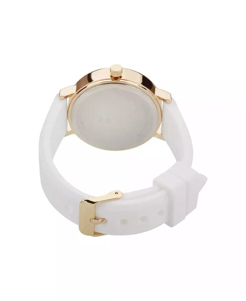 Ed Hardy Women's Quartz White Silicone Strap Watch 3