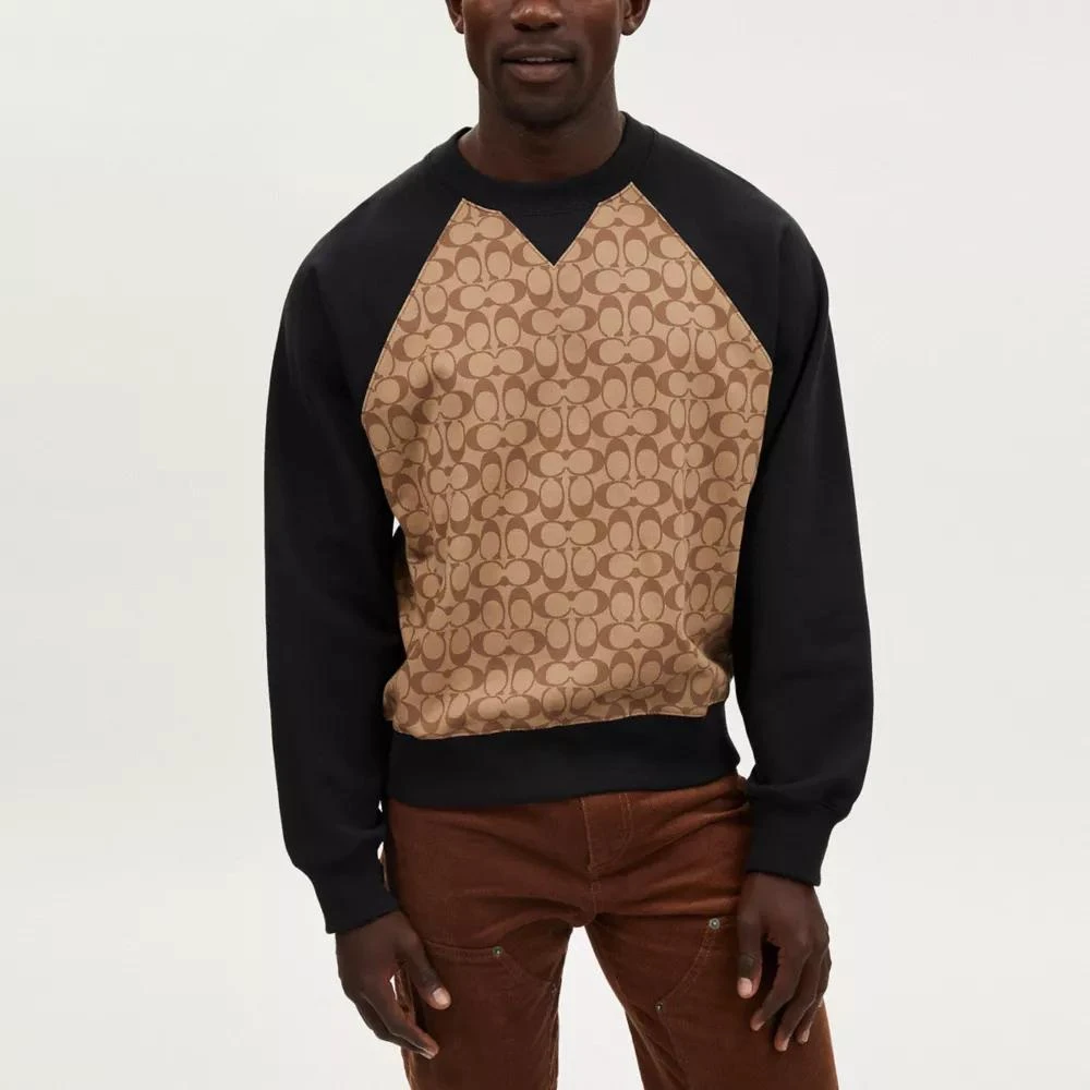 Coach Signature Crewneck Sweatshirt 4