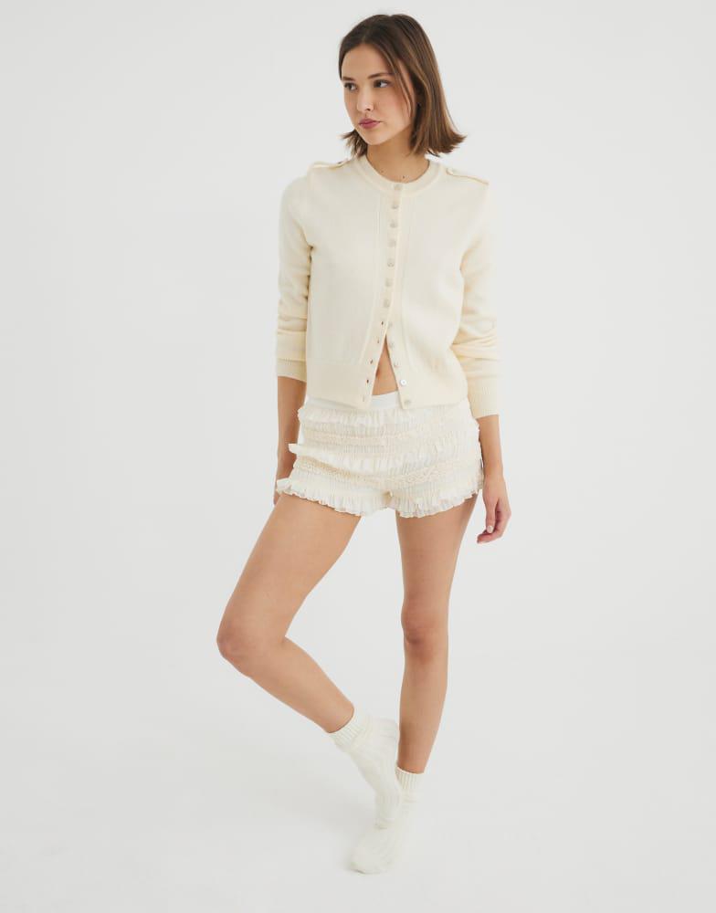 River Island River Island lace bloomer short in cream