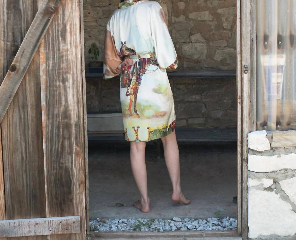 Fringe Scarves Fringe Scarves - Kimono Robe 2