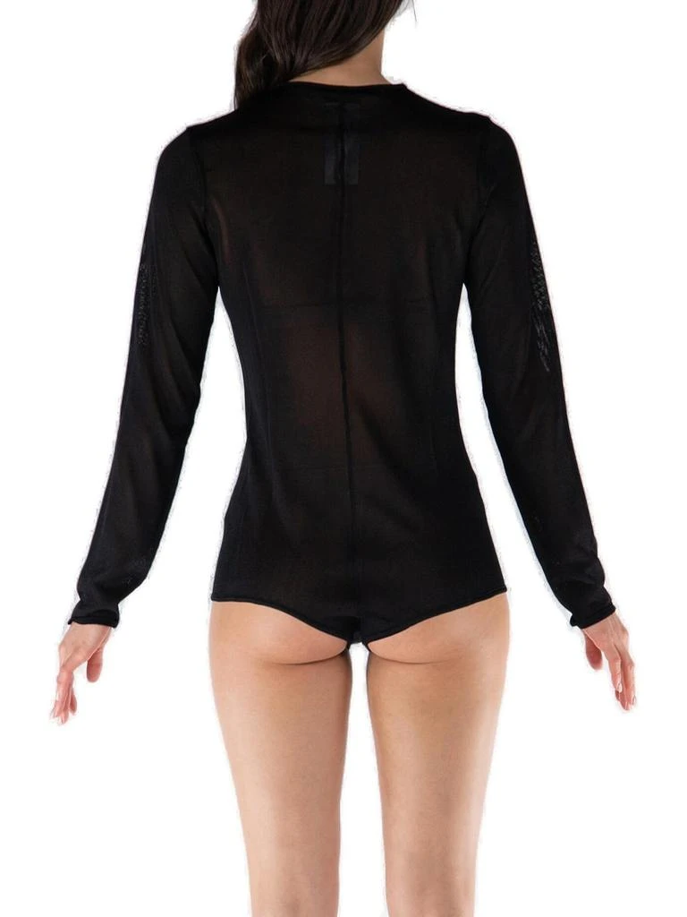Tom Ford Tom Ford Long-Sleeved Henley Knitted Bodysuit 2