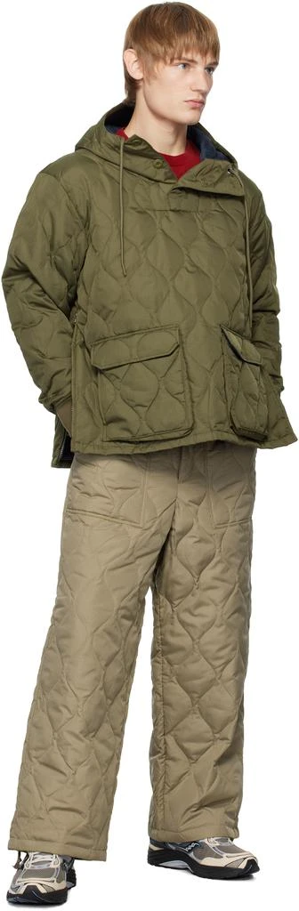 Taion Khaki Military Pullover Down Jacket 4