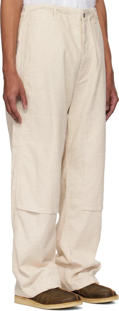 Engineered Garments Off-White Painter Trousers 2