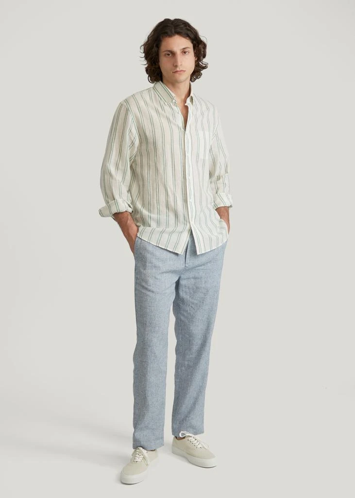 预计3周后发货 Bonne Gueule Bonne Gueule - Pantalon Maghera - Bleu 2