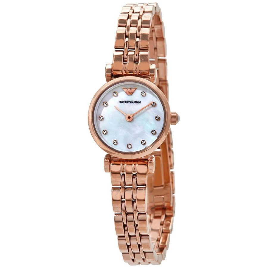 Emporio Armani Gianni T-Bar Quartz Crystal Ladies Watch AR11203 1