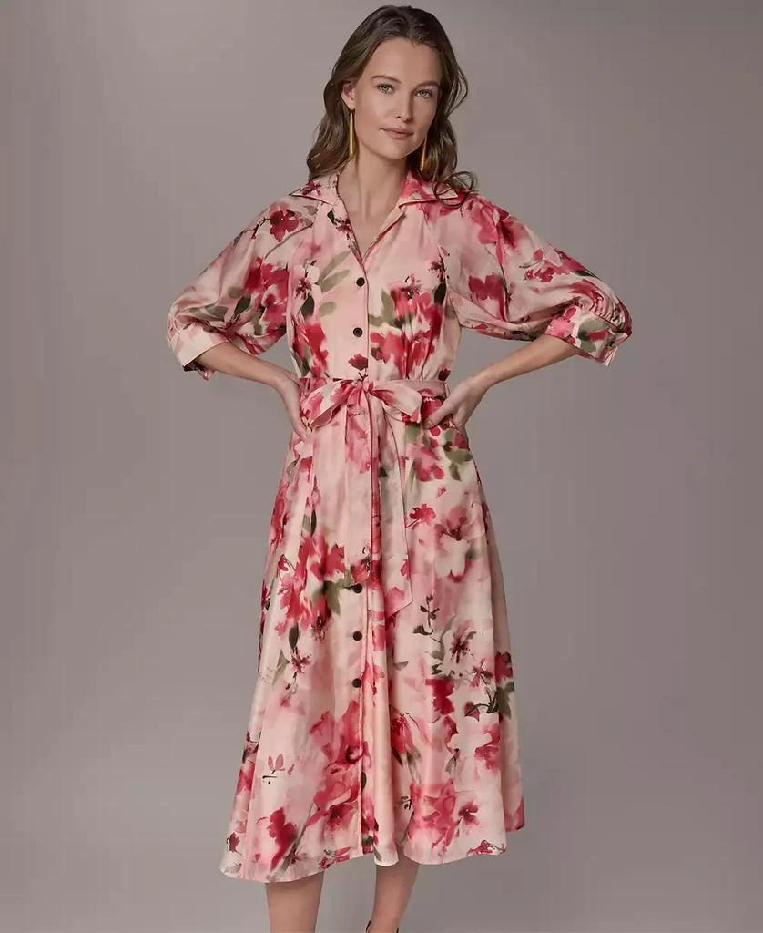 Donna Karan Petite Organza Shirt Dress 2