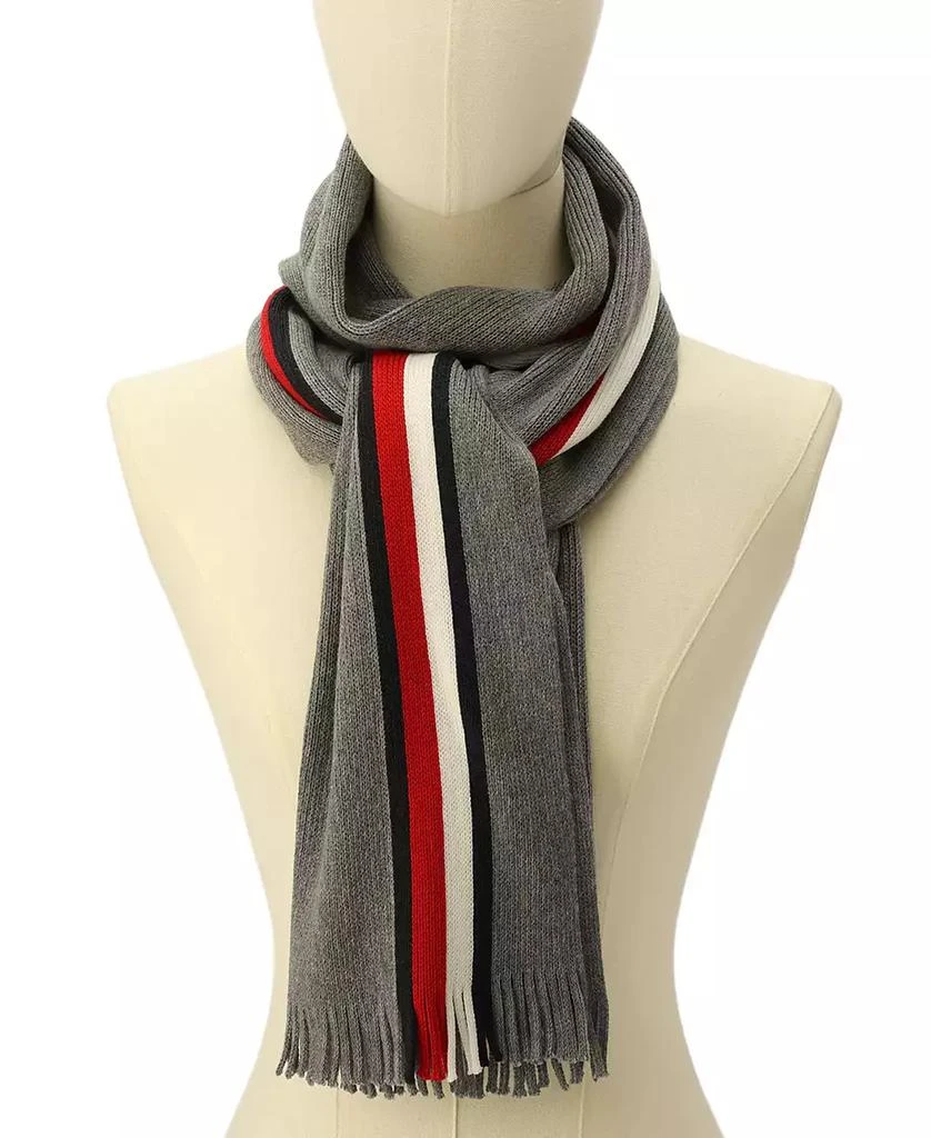 Tommy Hilfiger Men's Global Stripe Raschel Scarf 6