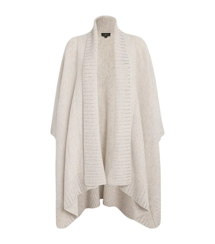 William Sharp Cashmere Crystal-Embellished Cape 1