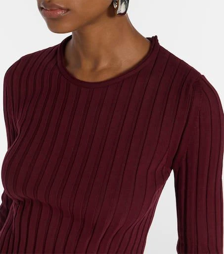 Stella McCartney Ribbed-knit cotton top 4