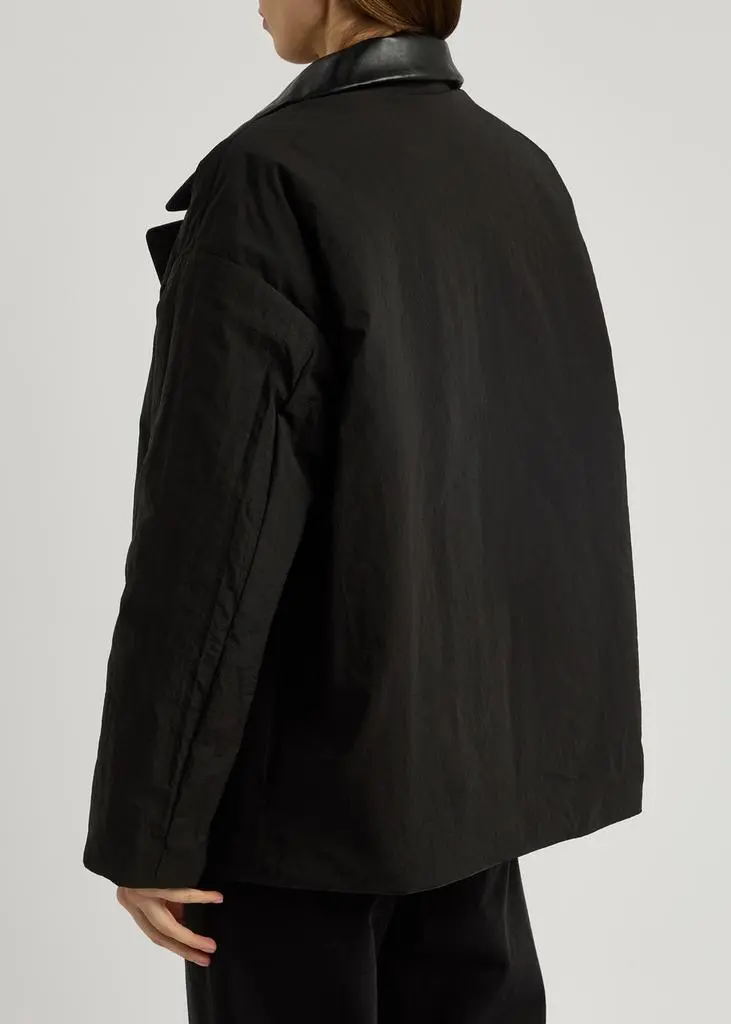 Arma Lara reversible padded leather jacket 3