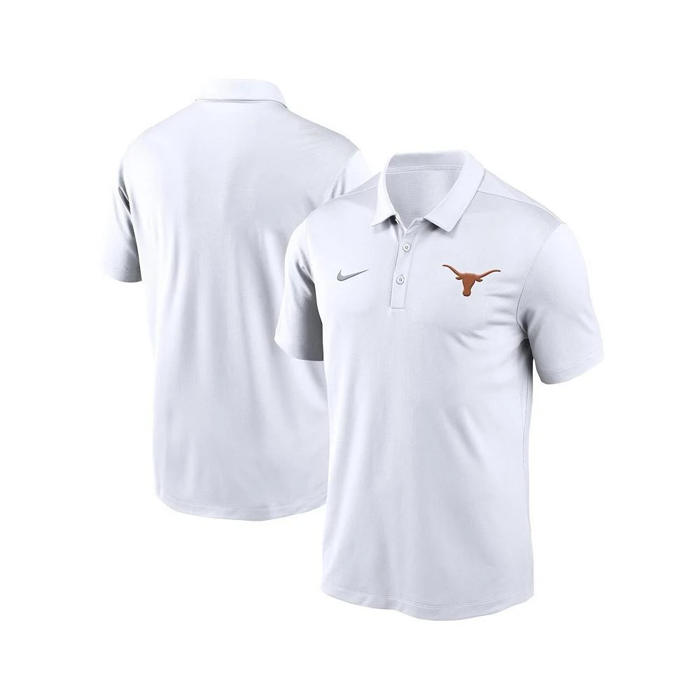 NIKE Men's Burnt Orange Texas Longhorns Primetime Franchise Performance Polo Shirt 1