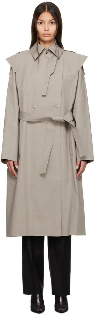 Boyarovskaya Beige NoWaste Trench Coat 1