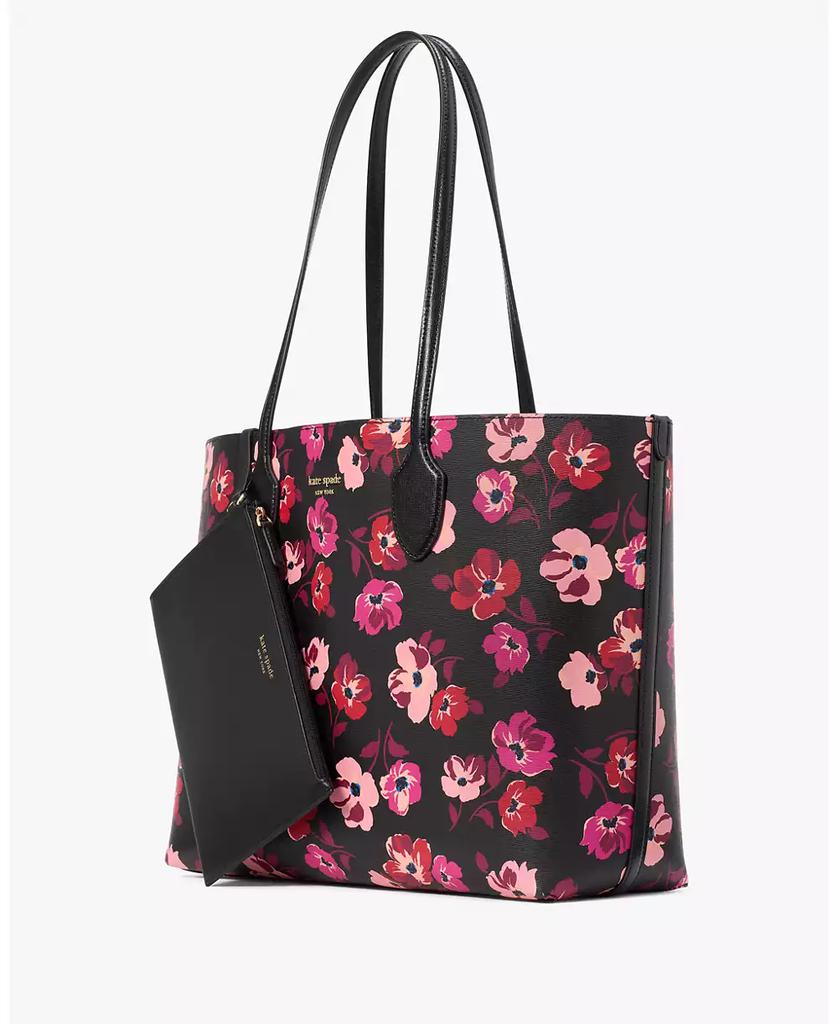 KateSpedeLove様 Kate Spade Burgundy leather tote shoulder Bag Purse with Bow
