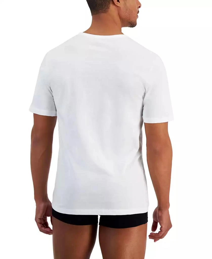 Hugo Boss Men's 5-Pack Authentic Solid Cotton V-Neck T-Shirts 2