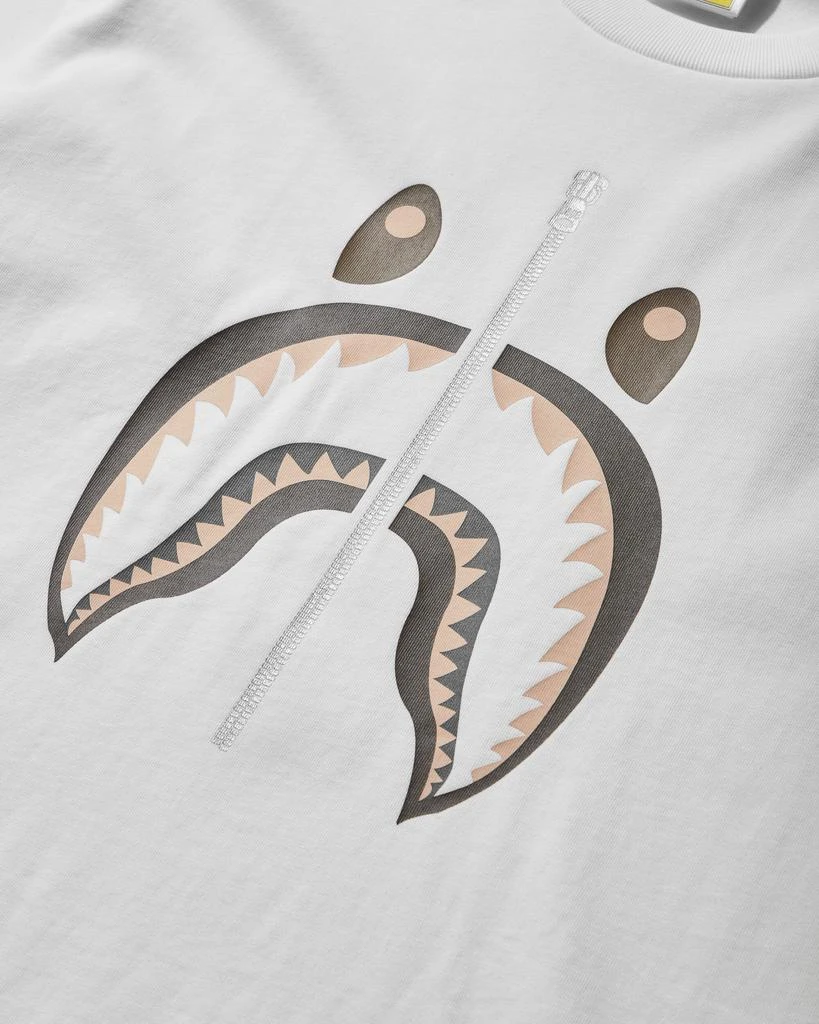 A Bathing Ape Men's Shark T-Shirt N.2 White 3