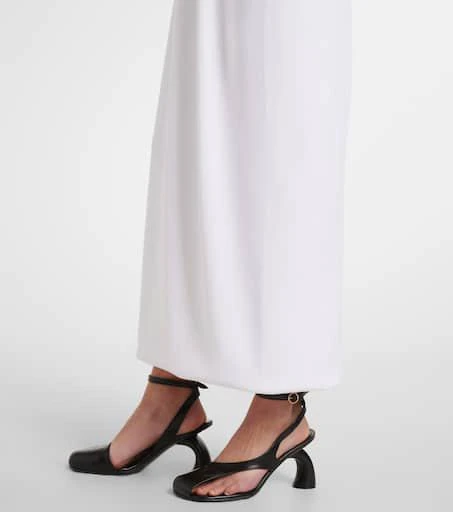 Max Mara Alceste draped halterneck maxi dress 5