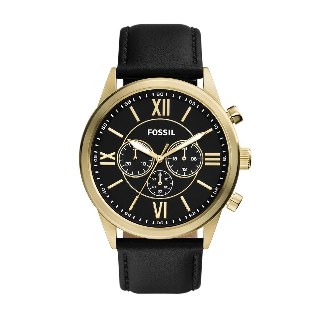 Fossil Men's Flynn Chronograph, Gold-Tone Stainless Steel Watch 1