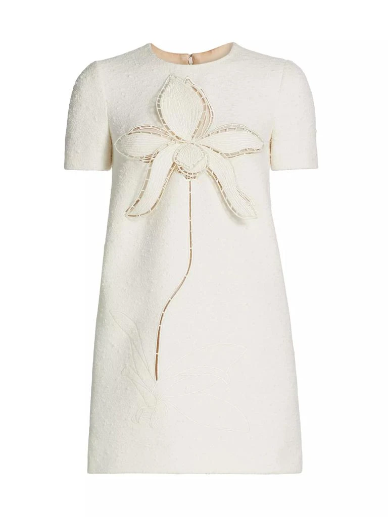 Oscar de la Renta Tweed Shift Minidress 1
