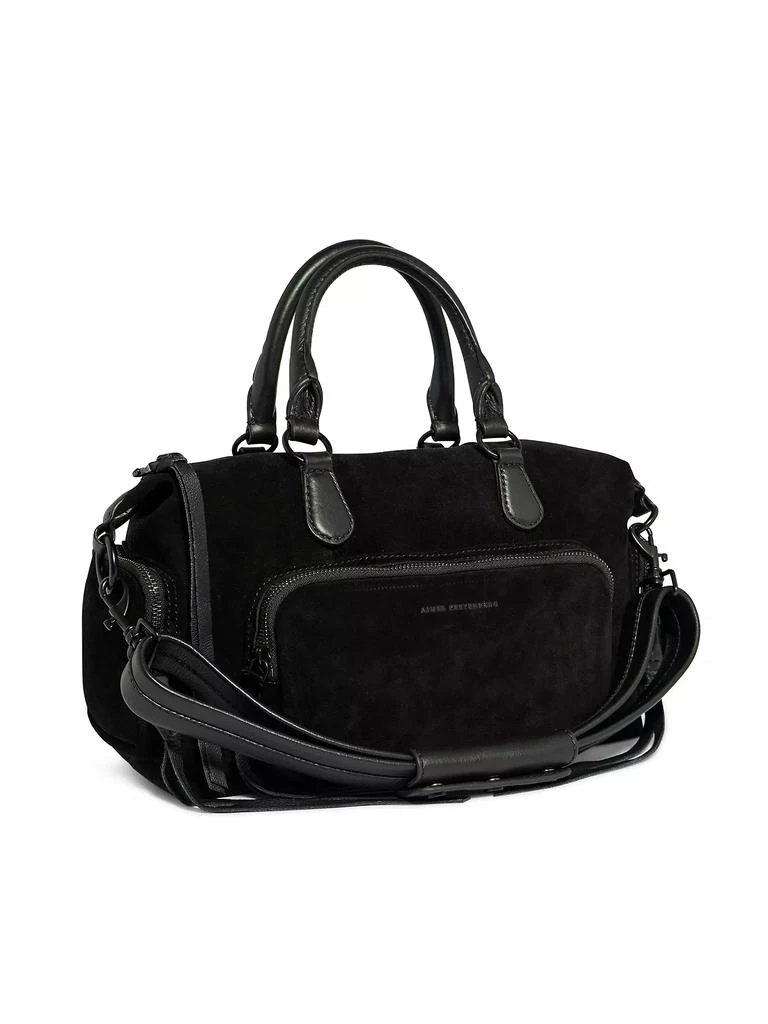 Aimee Kestenberg Away We Go Suede Satchel Bag 4