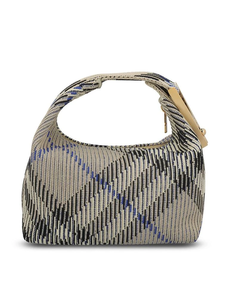 Burberry Burberry Mini Peg Checked Top Handle Bag 2