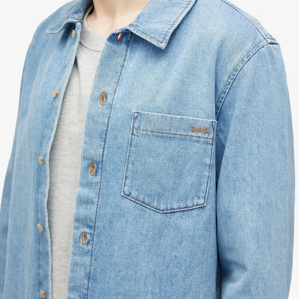 A.P.C. A.P.C. Brodee Denim Shirt 5