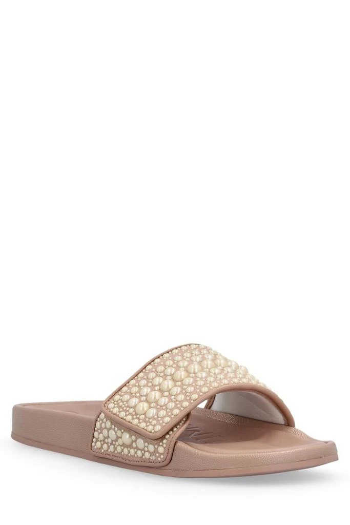 Jimmy Choo Jimmy Choo Fitz Pearl Embellished Slides 2
