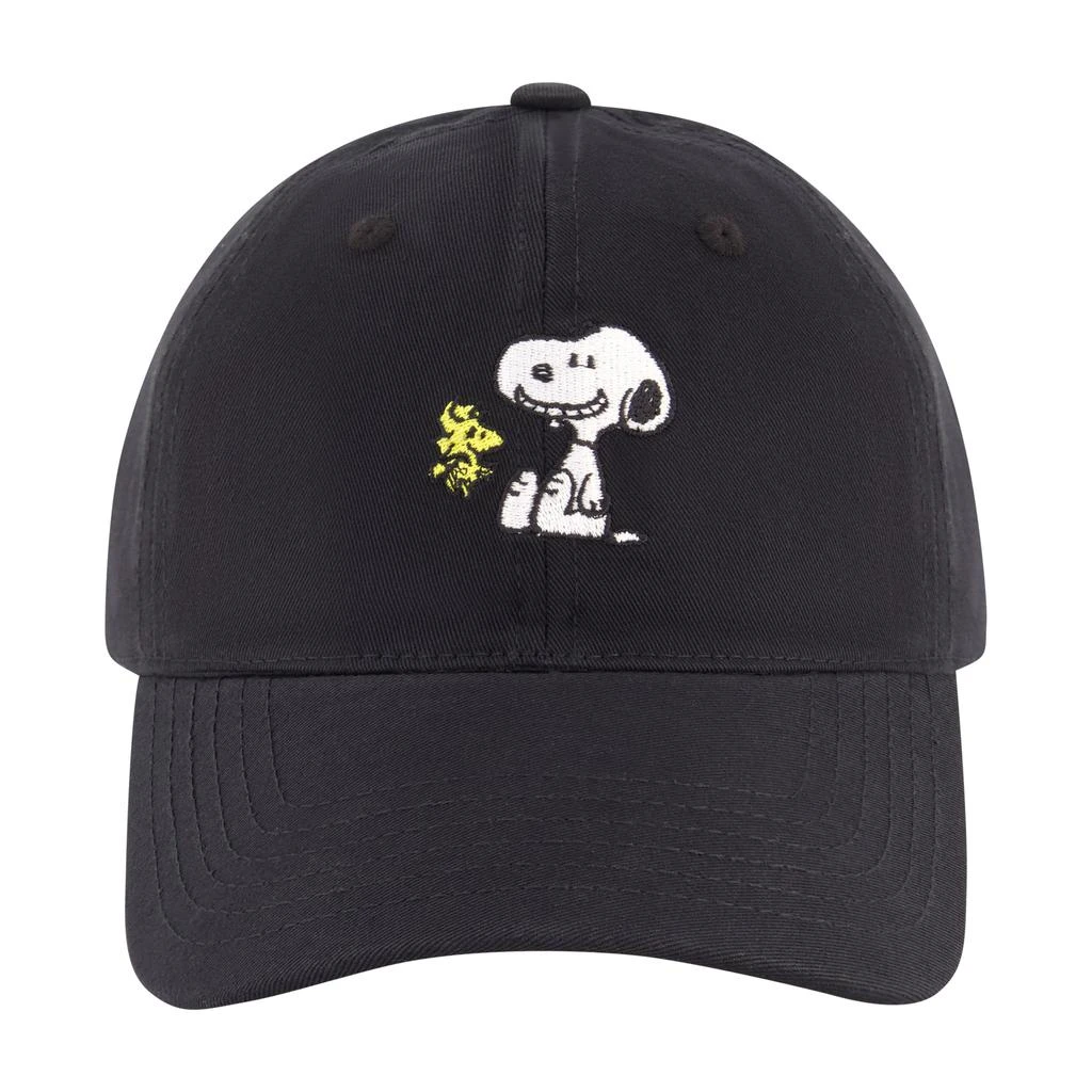 Peanuts Snoppy & Woodstck Dad Cap With Embroidery 1