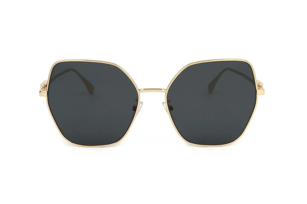 Fendi Eyewear Fendi Eyewear Butterfly Frame Sunglasses 1