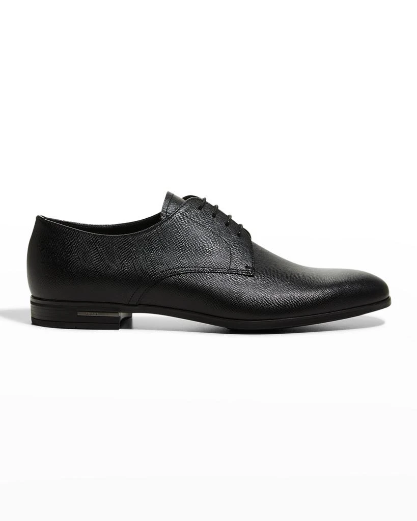 Prada Men's Saffiano Leather Lace-Ups 1