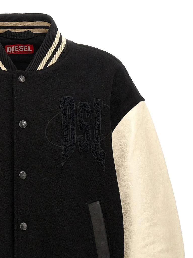 Diesel Diesel L-Nyman Panelled Bomber Jacket 3