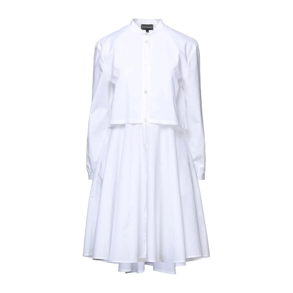 Emporio Armani Emporio Armani - Robe Courte - White - Femme 1