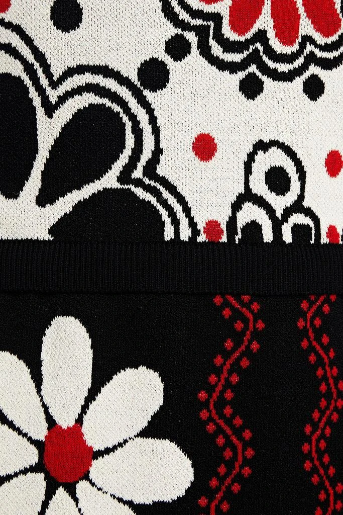 RED Valentino Jacquard-knit mini dress 4