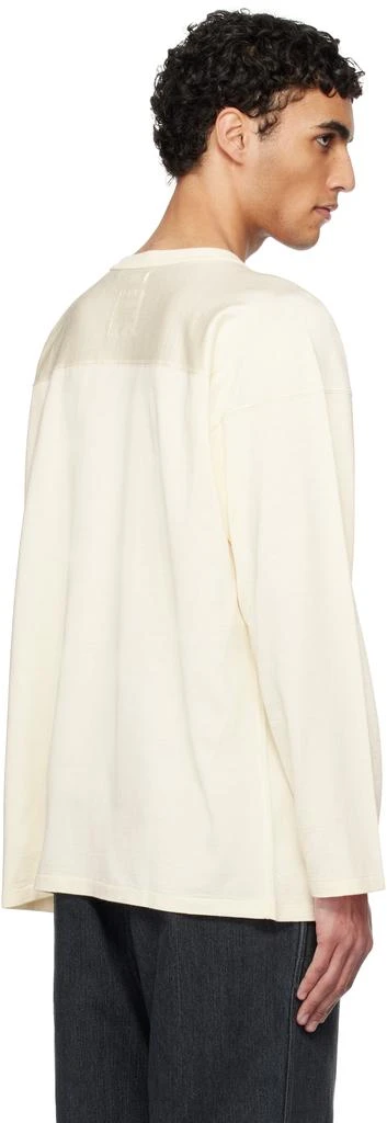 Nanamica Off-White Rayon Cotton L/S T-shirt 3