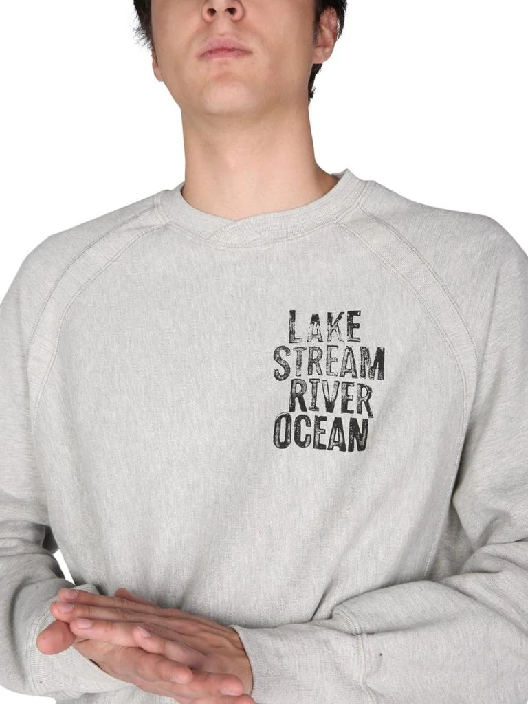 Engineered Garments Engineered Garments Printed Crewneck Sweatshirt 4
