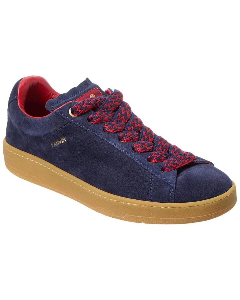 Lanvin LANVIN Basses Curb Lite Suede Sneaker 1