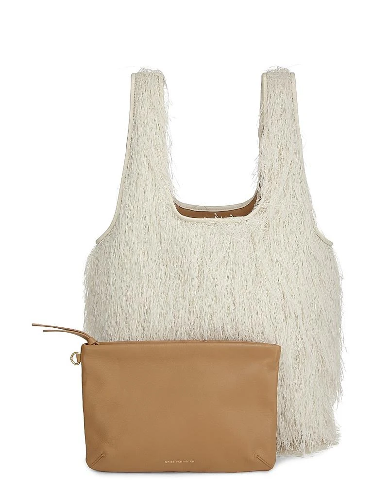 Dries Van Noten Medium Fringed Shoulder Bag 6