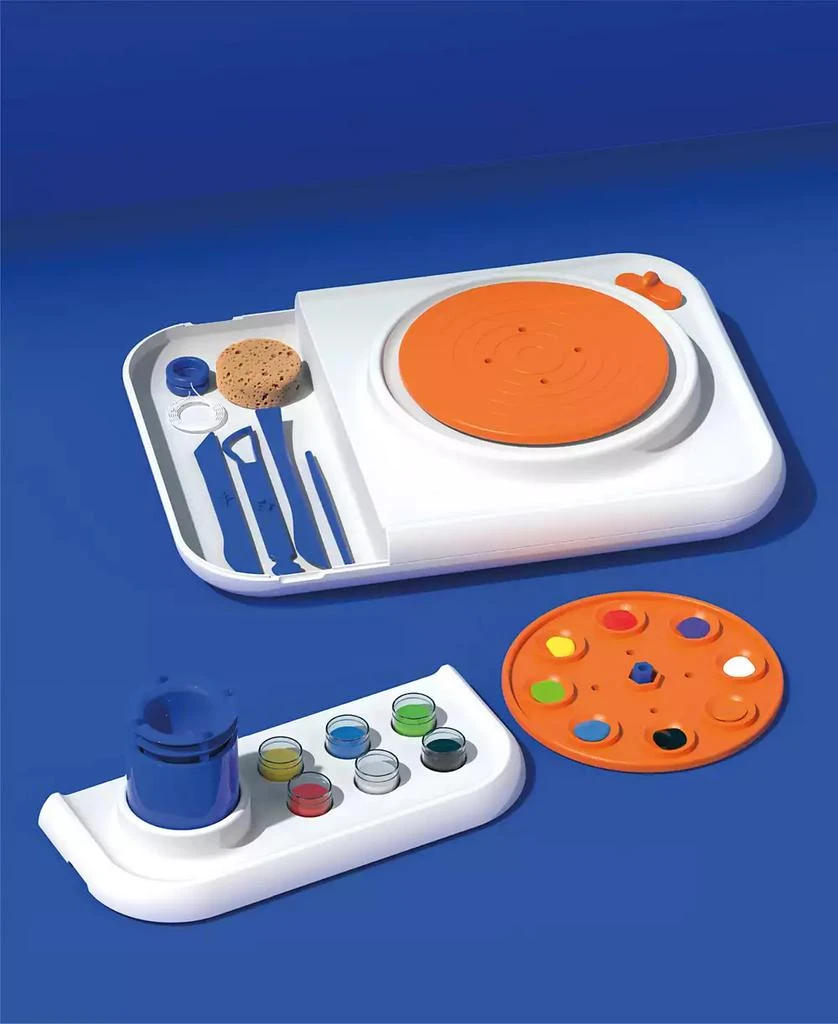 Geoffrey's Toy Box Motorized Pottery Wheel Clay Art Studio Set 3
