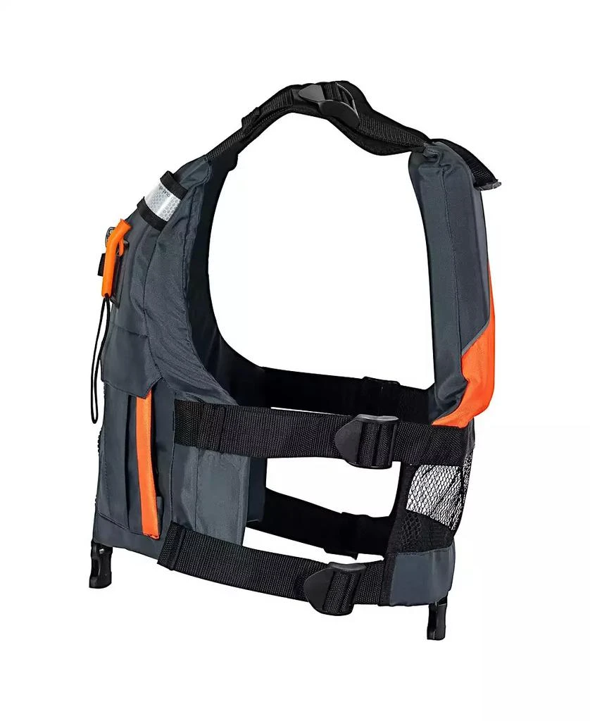 Mecale Life Vest for Watersports (PFD), Waterproof Nylon, 80N Buoyancy, Life Jacket for Fishing Kayaking Surfing, Men and Women 10