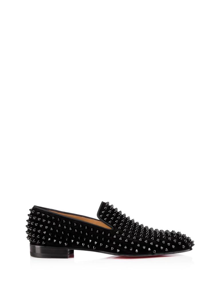 ルブタン　Dandelion spikes 41.5 Dandelion Spikes - Loafers - Veau velours and spikes - Black